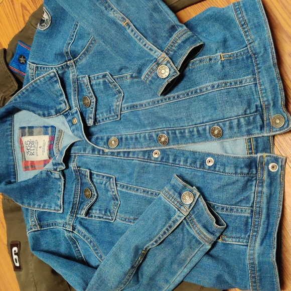 Boys winter jacket army style - Picture 11 of 11